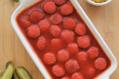 Salça Soslu Sosis