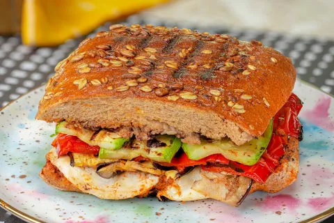 Sebzeli Tost