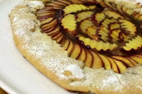 Şeftalili Galette