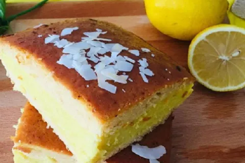 Şekersiz Limonlu Kek