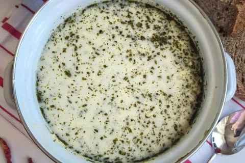 Terbiyeli Yeşil Mercimek Çorbası