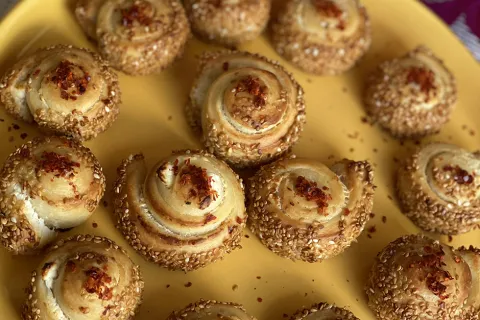 Simit Tadında Kolay Poğaça
