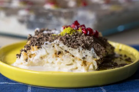 Soğuk Baklava Tadında Güllaç