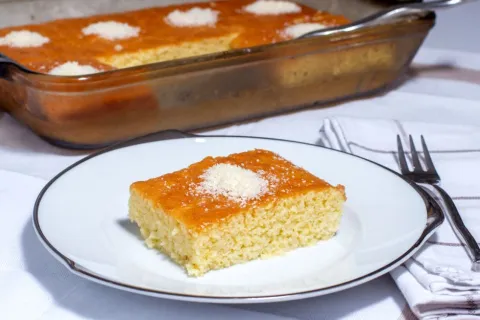 Süt Şerbetli Borcam Tatlısı