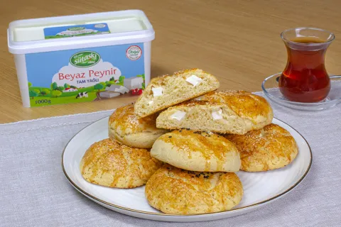 Beyaz Peynirli Yumuşak Poğaça
