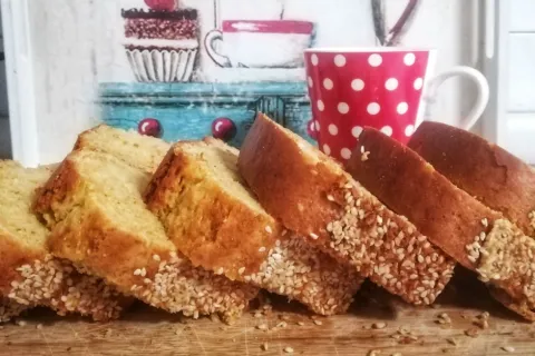 Tahinli Portakallı Kış Keki