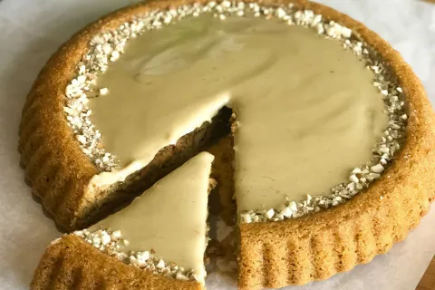 Rafine Şekersiz Tahinli Tart