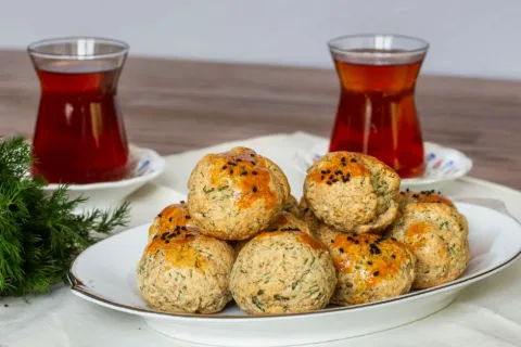 Tam Buğday Unlu Dereotlu Poğaça
