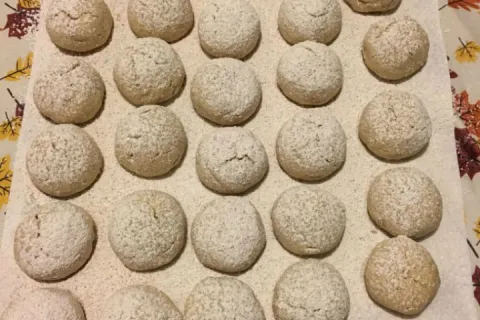 Tarçınlı Cevizli Kıyır Kurabiye