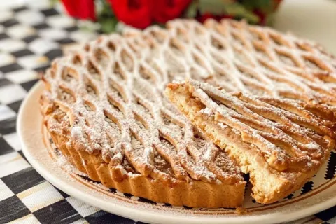Tart Kalıbında Elmalı Turta