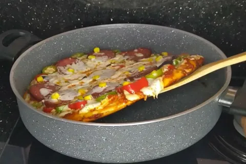Tavada 5 Dakika Pizzası