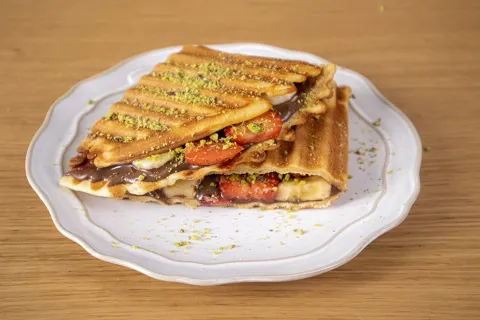 Tost Makinesinde Waffle