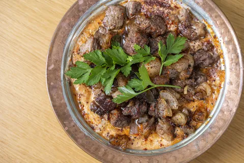 Yoğurtlu Köz Biber Ezmesi