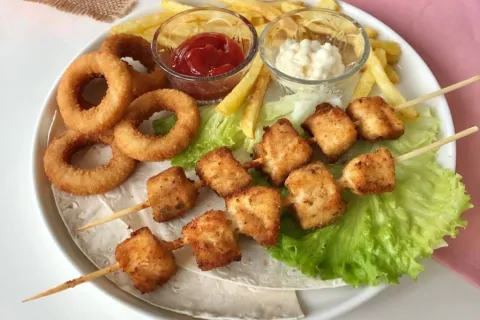 Yumuşacık Tavuk Şiş
