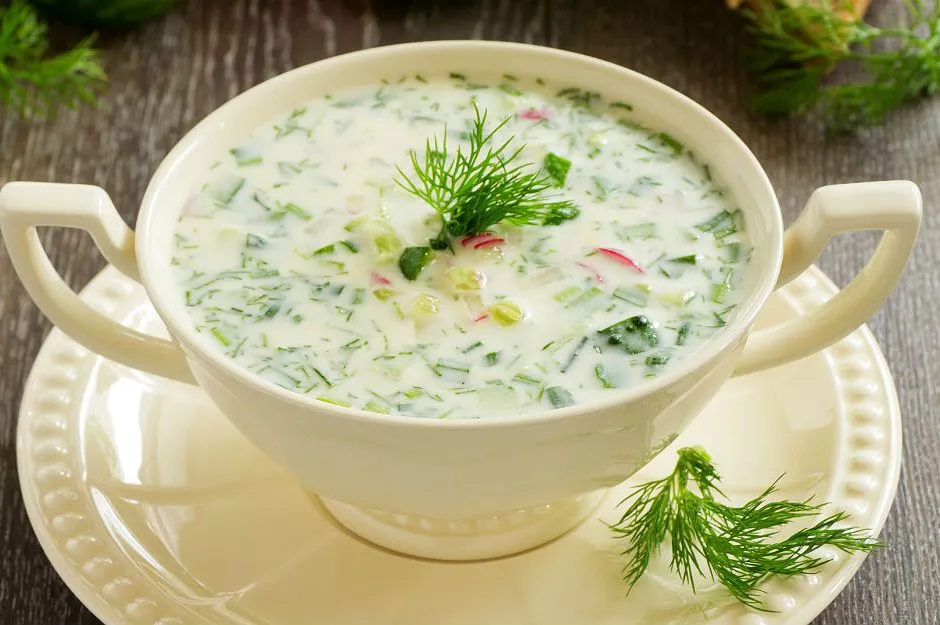Salatalıklı Soğuk Yaz Çorbası tarifi