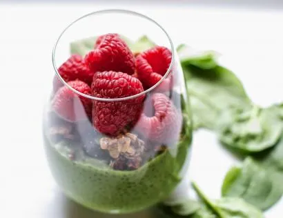 Yeşil Chia Puding Tarifi tarifi