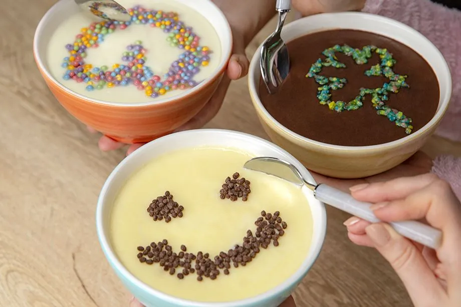 Üç Farklı Hazır Puding tarifi