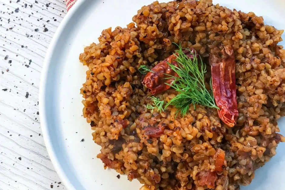 Acılı Bulgur Pilavı tarifi