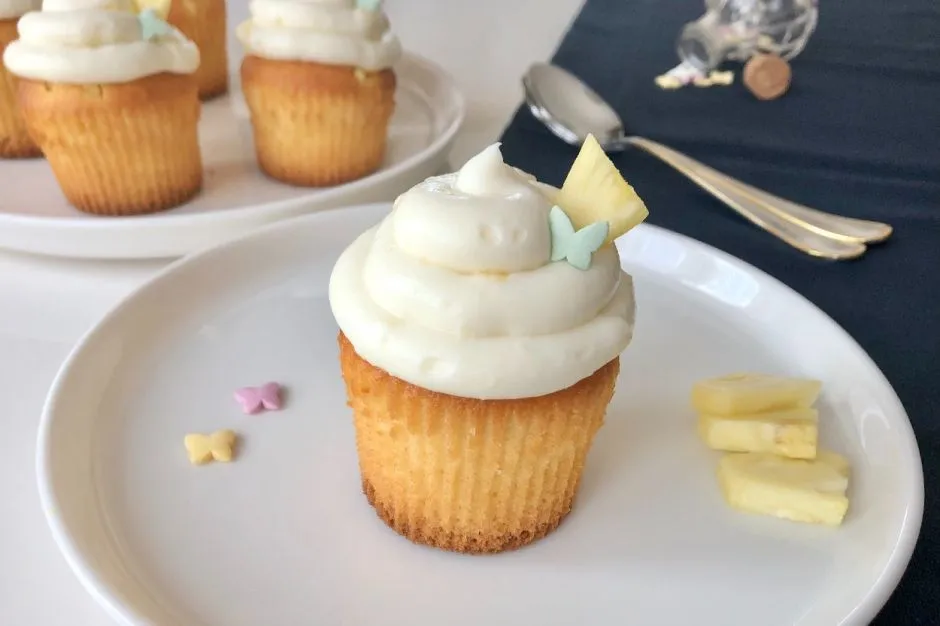 Ananaslı Kremalı Cupcake tarifi