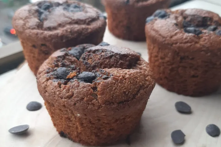 Avokado ve Muzlu Fit Muffin tarifi