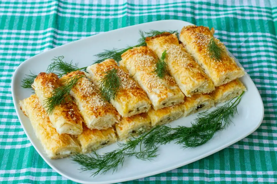 Baklavalık Yufkadan Börek tarifi