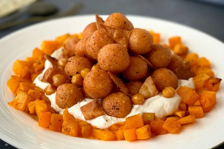 Bal Kabağı ve Nohutlu Fellah Köftesi tarifi