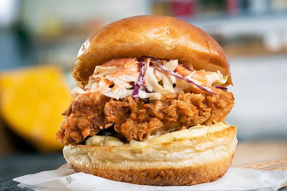 Çıtır Tavuk Burger tarifi