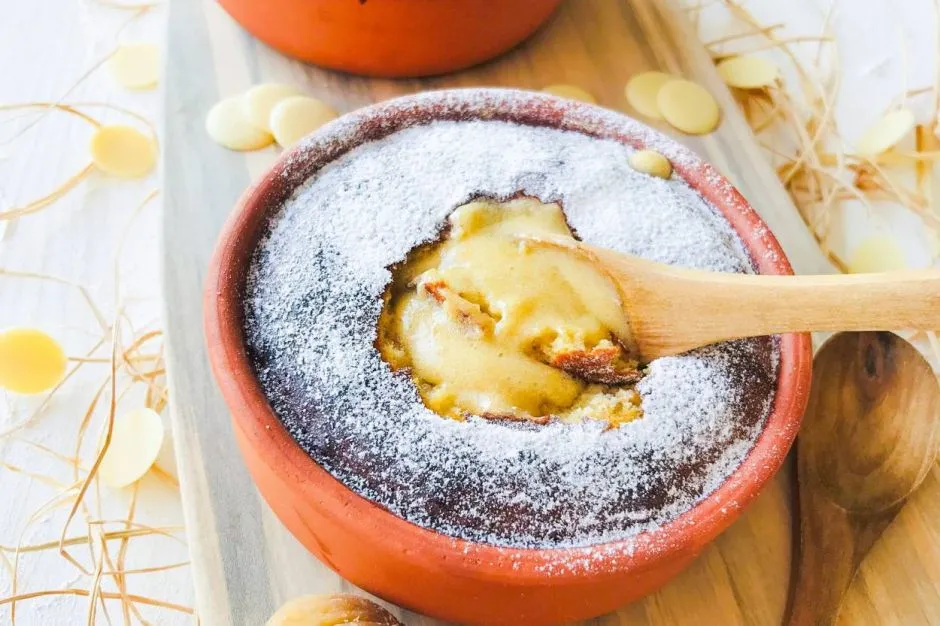 Beyaz Çikolatalı Kestaneli Sufle tarifi