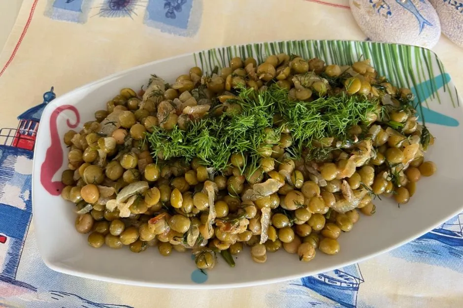 Bezelye Mezesi tarifi