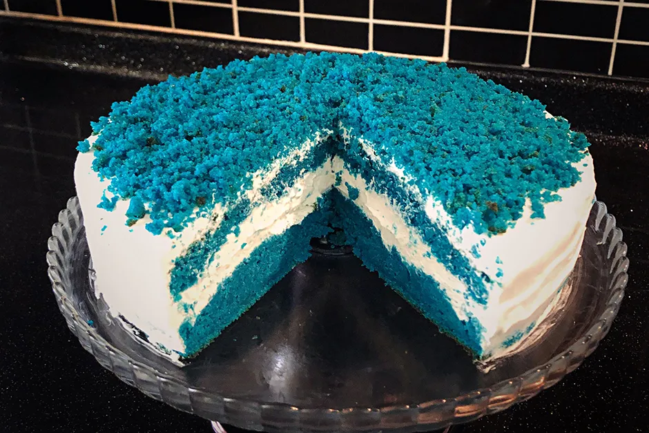 Blue Velvet Cake tarifi