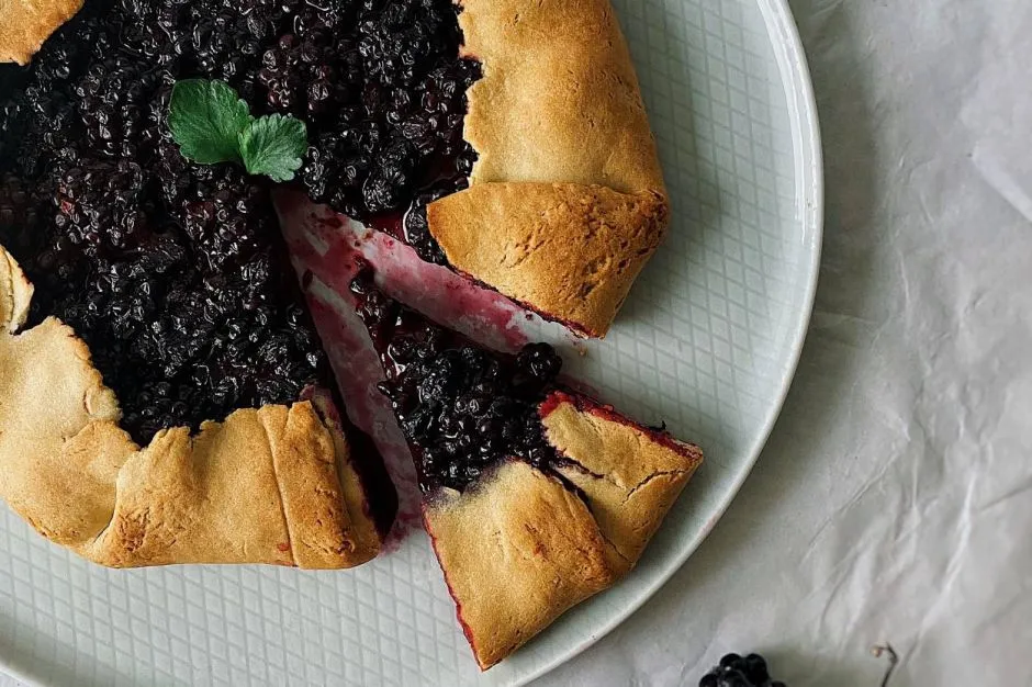Böğürtlenli Galette tarifi