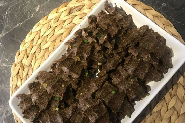 Borcamda Etli Çiğ Köfte tarifi
