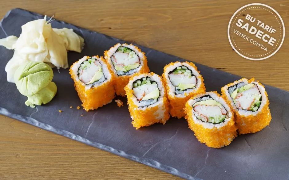 California Roll Sushi tarifi