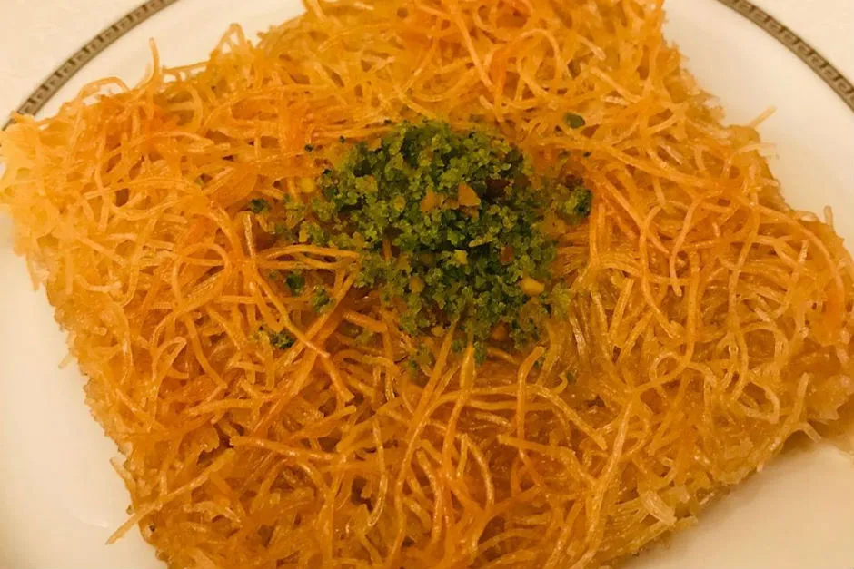 Cevizli Tel Kadayıf Tatlısı tarifi