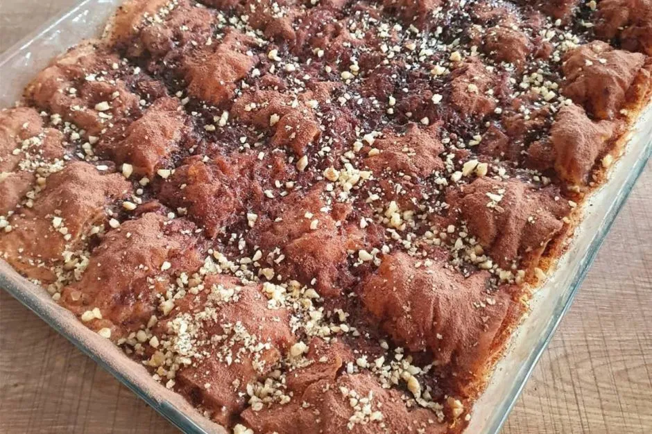 Cevizli Soğuk Baklava tarifi