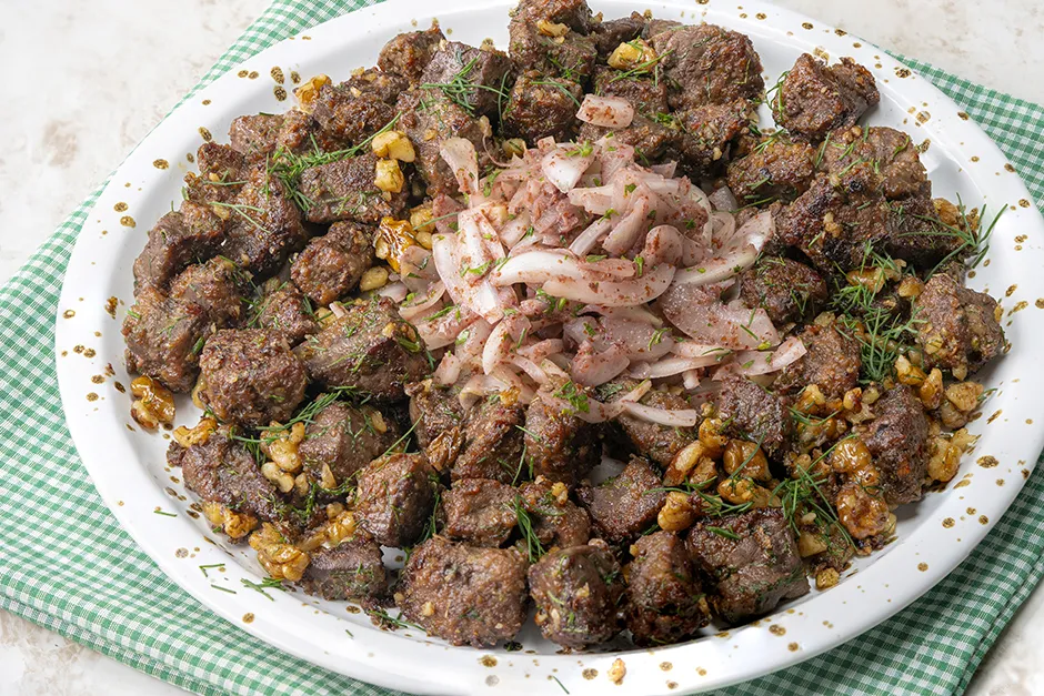 Cevizli Ciğer Sote tarifi