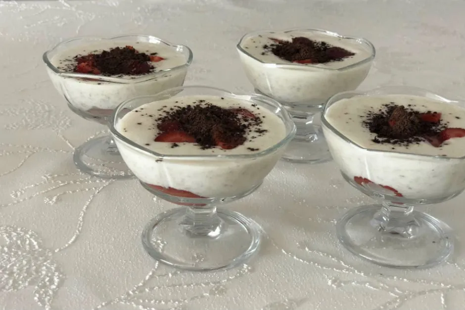 Diyet Manolya Tatlısı tarifi