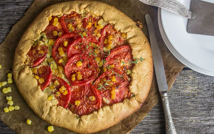 Domatesli, Mısırlı Tart tarifi