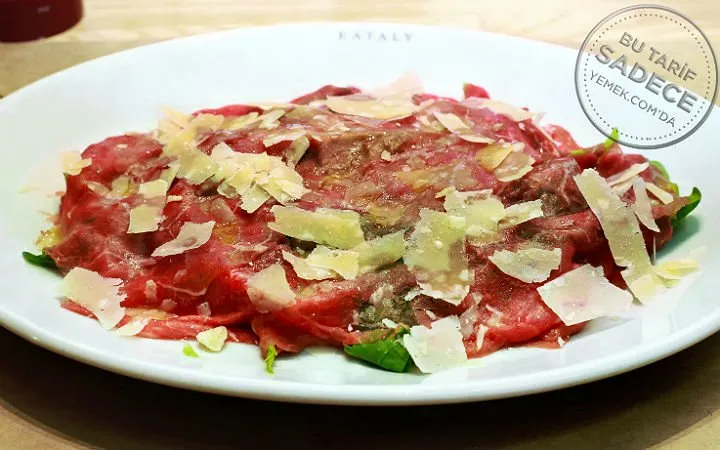 Carpaccio Tabağı tarifi