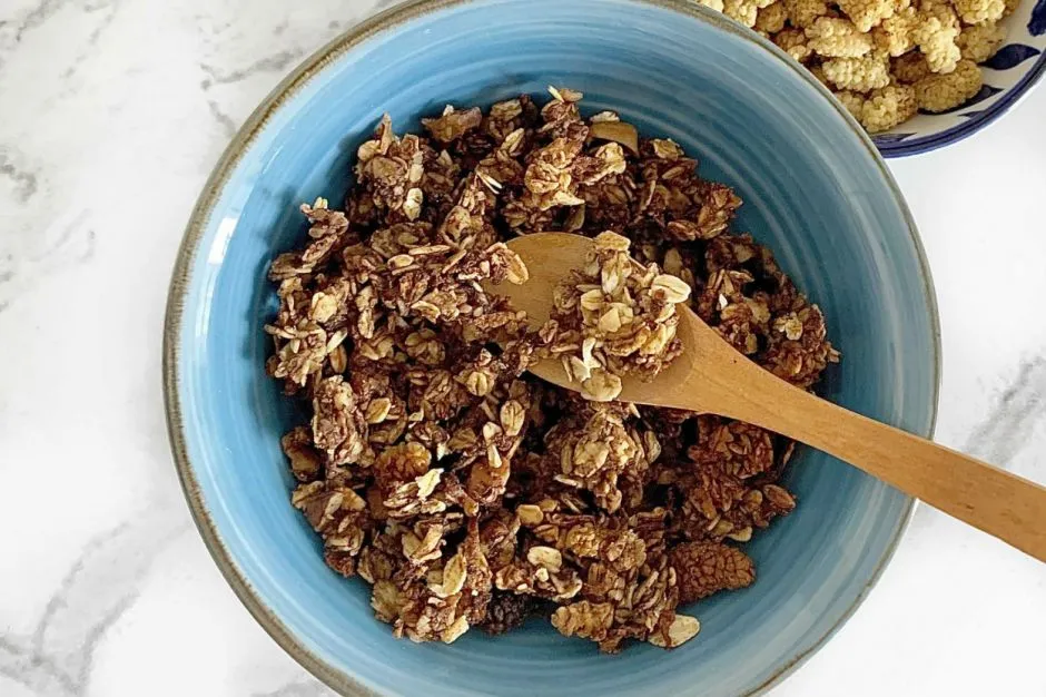 Elmadan Granola tarifi