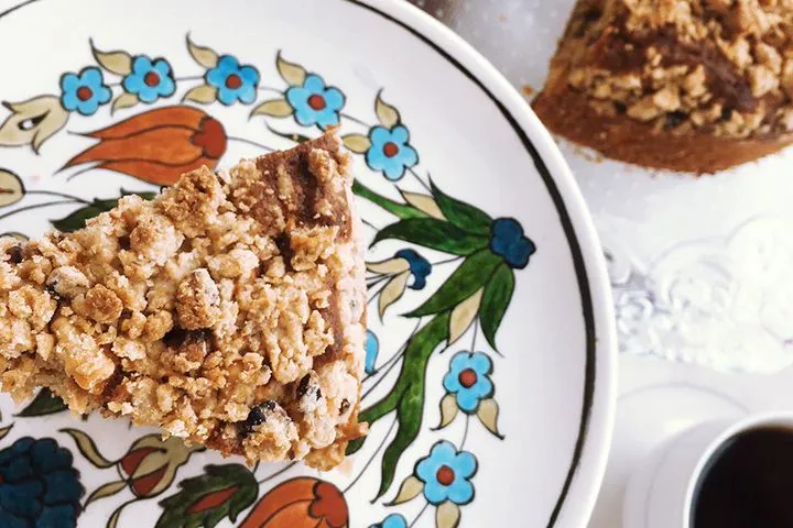 Elmalı Crumble Kek tarifi