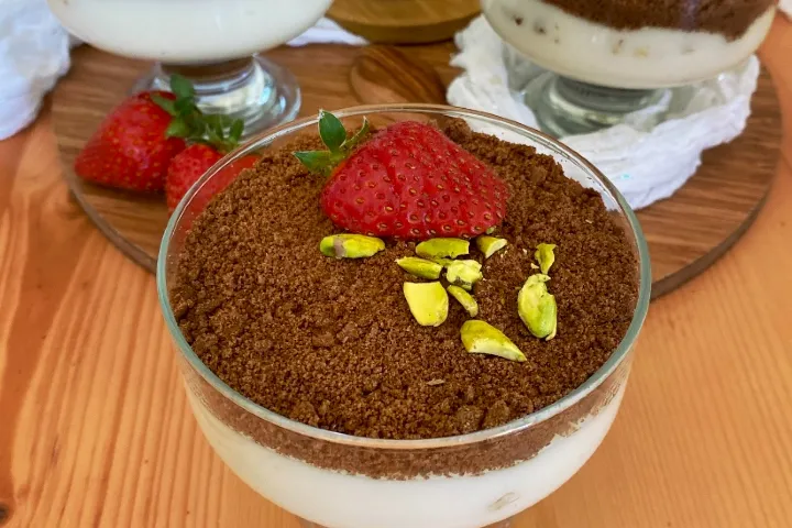Elmalı Sütlü Muhallebi tarifi
