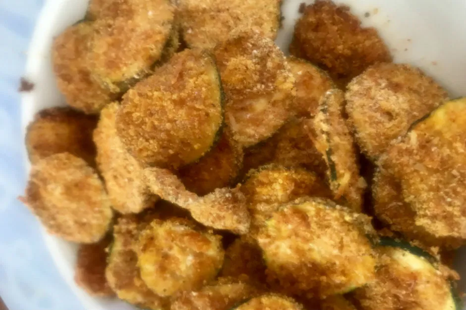 Sağlıklı Fırında Kabak Cipsi tarifi