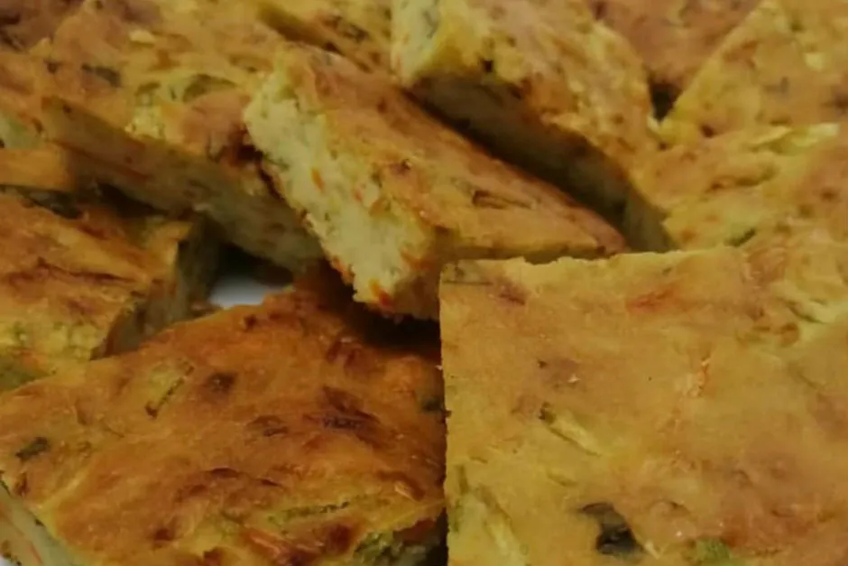 Fırında Kahvaltılık Mücver tarifi