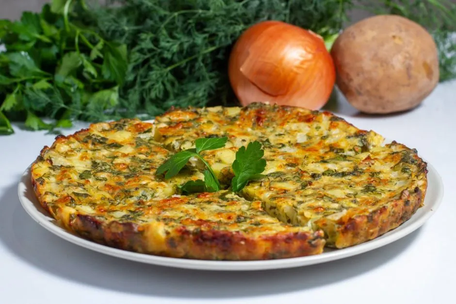 Fırında Patatesli Yumurta tarifi