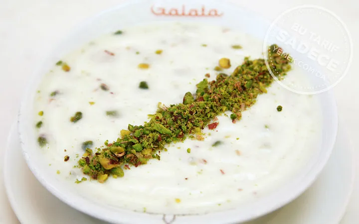 Fıstıklı Muhallebi tarifi