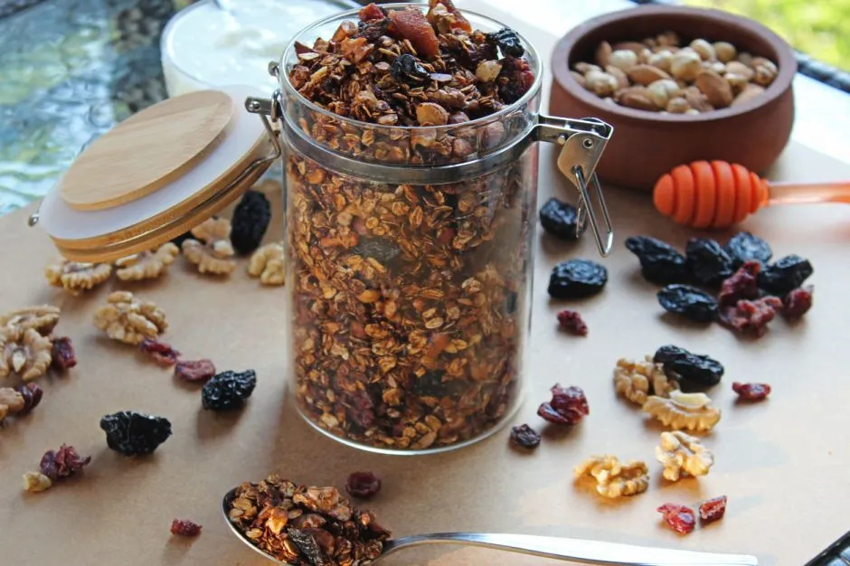 Ev Yapımı Granola tarifi