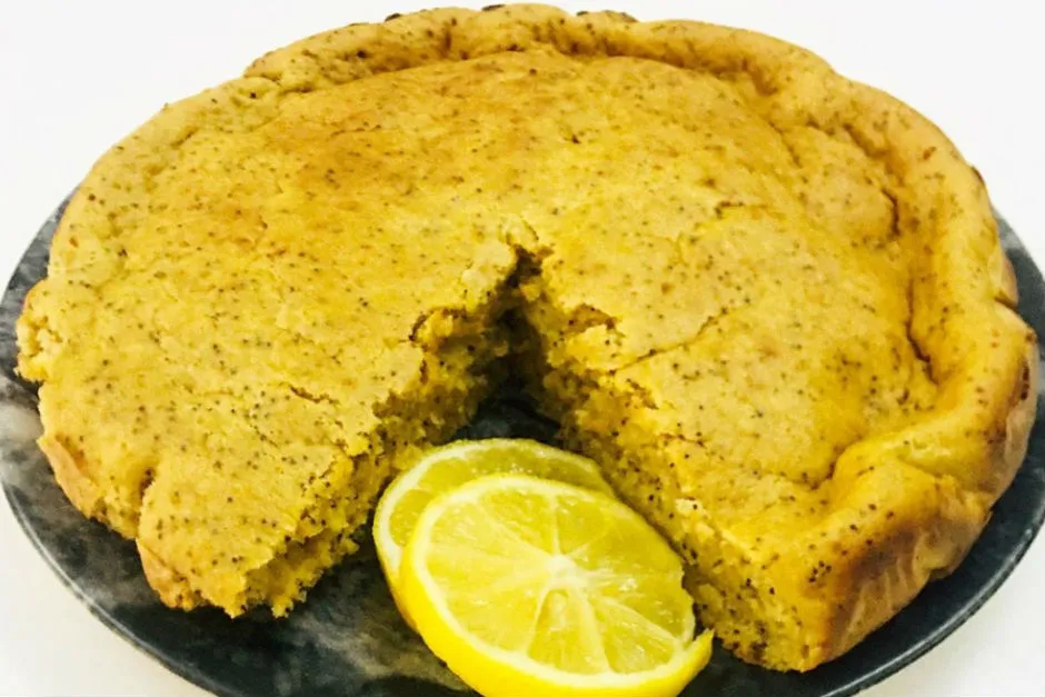 Limonlu Haşhaşlı Diyet Kek tarifi