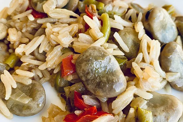 İç Baklalı Pilav tarifi