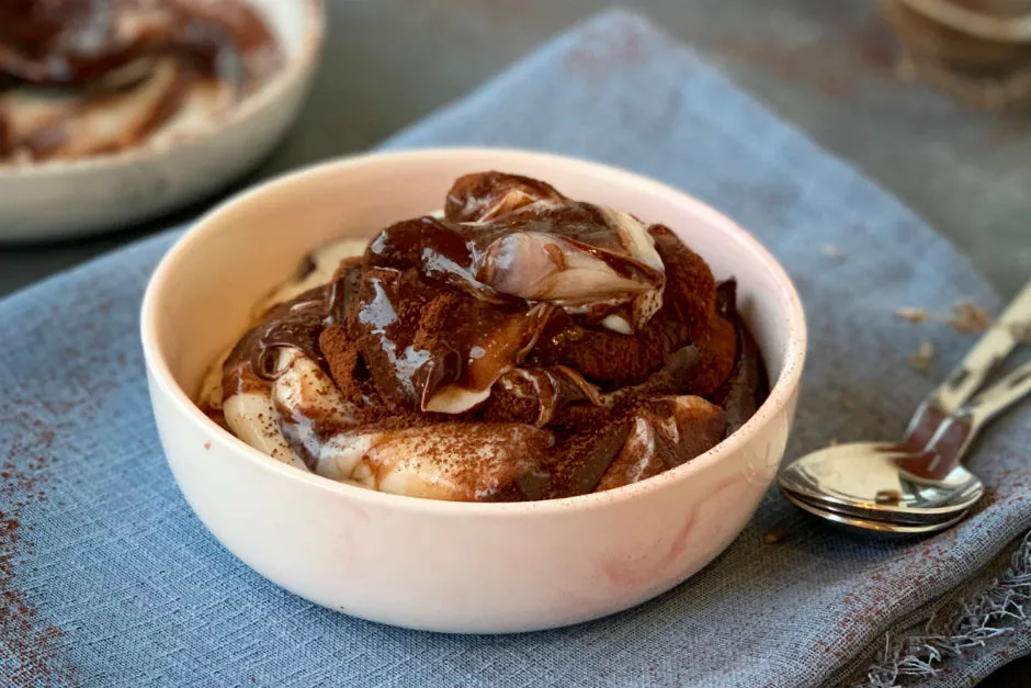 İki Renkli Puding tarifi
